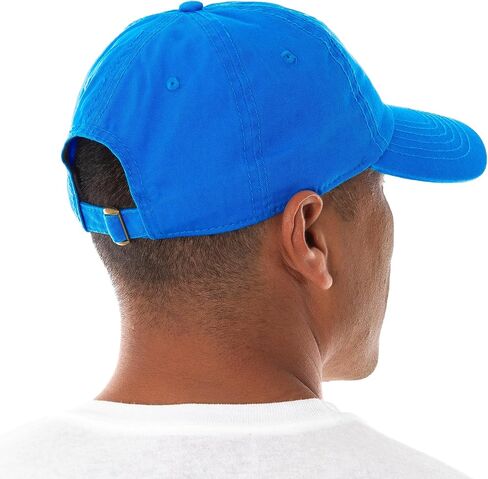 Disney Monsters Inc. Embroidered Logo Hat Adjustable Strap Baseball Cap Blue in Saudi Arabia
