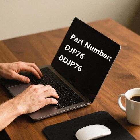 DJP76، 0DJP76 مسند راحة اليد العلوي البديل مع لوحة مفاتيح غير خلفية لجهاز Dell Latitude 15 3520، سلسلة E3520، غطاء علوي أسود in Saudi Arabia