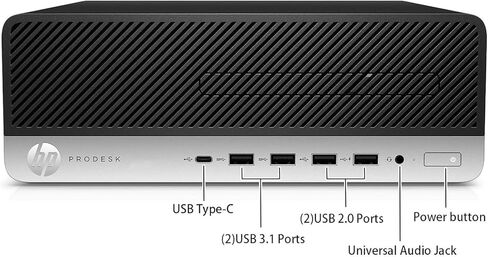 HP ProDesk 600 G3 SFF Business Desktop PC, Core i5-7500(3.40GHz-3.80GHz), 8GB RAM, 256GB SSD, WiFi, BT, Mouse & Keyboard, Windows 11 Pro (Renewed) in Kuwait