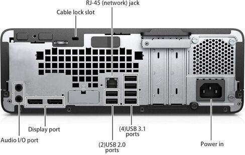 HP ProDesk 600 G3 SFF Business Desktop PC, Core i5-7500(3.40GHz-3.80GHz), 8GB RAM, 256GB SSD, WiFi, BT, Mouse & Keyboard, Windows 11 Pro (Renewed) in Kuwait