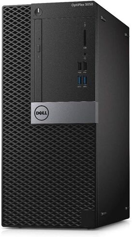 Dell Optiplex 5050 MT Tower Desktop PC, Core i7-7700 3.60-4.20 GHz, 8GB RAM, 256GB SSD, Keyboard, Mouse, USB WiFi, Win11 Pro (Renewed) in Kuwait