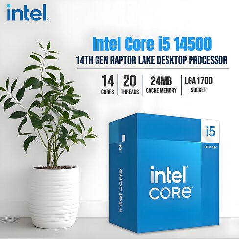 Dell Business Tower Desktop Computer, Next Gen OptiPlex, 14th Gen Intel i5-14500 vPro (14-Core, 5.0GHz), 16GB DDR5, 512GB PCIe SSD, Windows 11 Pro (Renewed) in Kuwait