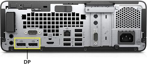 كمبيوتر مكتبي HP ProDesk 600 G4 SFF، كور i5-8500، ذاكرة الوصول العشوائي 8 جيجابايت، 256 جيجابايت SSD، لوحة مفاتيح وماوس، USB WiFi، USB BT، Windows 11 Pro (متجدد) in Kuwait