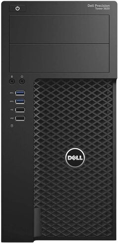 كمبيوتر مكتبي للأعمال Dell Precision 3620 Mini Tower، Windows 11 Pro، Core i5-7500، ذاكرة وصول عشوائي 8 جيجابايت، 256 جيجابايت SSD، ماوس، لوحة مفاتيح، واي فاي (متجدد) in Kuwait