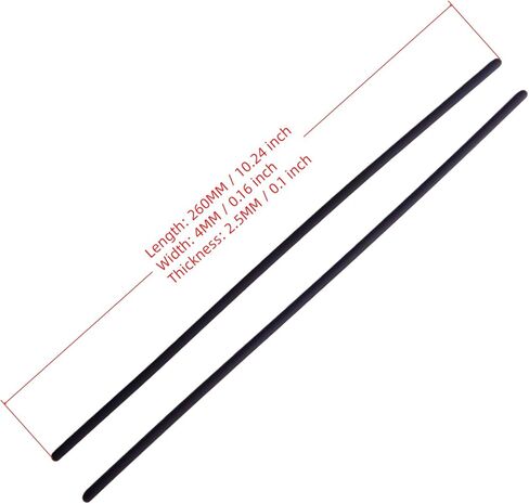 Replacement 2 Pcs Non-Slip Strip,Anti Slip Self Adhesive Rubber Feet/Foot Pads Compatible for HP Elite Dragonfly G2 Laptop Bottom Case in Kuwait