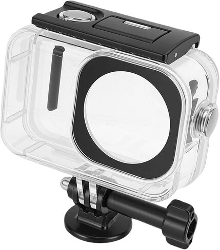 Case Fit for Osmo Action 6, 45M Underwater Housing with Tempered Glass Lens, Leak Proof Dive Shell & Anti Fog Inserts, Ideal for Underwater Photography in Kuwait