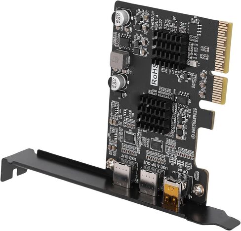 بطاقة توسيع USB3.0 TypeC ASM3142 Chip High Speed ​​DisplayPort 4K 60HZ PCIE X4 X8 X16، خيارات اتصال متعددة لمستخدمي أجهزة الكمبيوتر المكتبية in Kuwait
