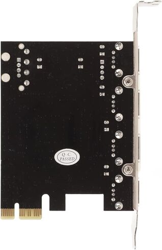 بطاقة توسيع PCIe إلى USB 2.0، 4 منافذ 480 ميجا بايت / ثانية شريحة MOSCHIP مع مصدر طاقة 4Pin، لسطح المكتب PCI Express x1 x4 x8 x16 in Kuwait