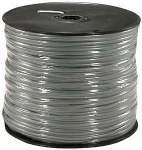 1000Ft 4 Conductor Silver Satin Modular Cable Reel 28AWG, 1 Pack in Kuwait