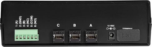 الصندوق الأسود CAT6 A/B مفتاح الإغلاق RJ45 ملامس جاف يتم التحكم فيه in Kuwait