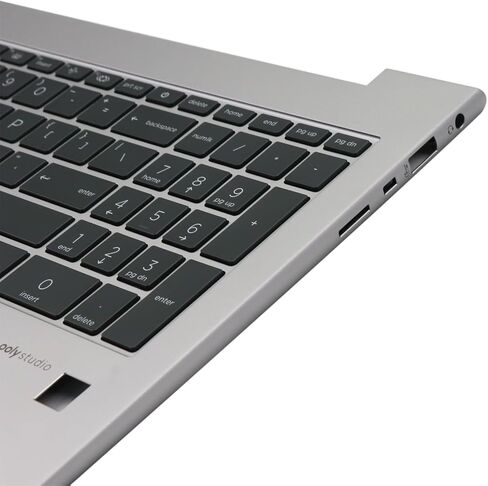 لوحة مفاتيح بإضاءة خلفية من BestParts Palmrest متوافقة مع HP ZBook Firefly 16 G9 G10، N08122-001، تخطيط أمريكي in Kuwait