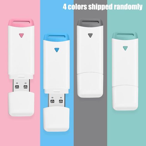 محرك أقراص فلاش USB 2.0/3.0 مقلمة سعة 8 جيجابايت محرك أقراص إبهام قابل للسحب - 3 عبوات - محرك أقراص فلاش USB ذو سعة صغيرة لون عشوائي in Kuwait
