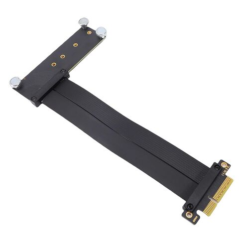 Zunate PCIe 4.0 X4 Extension Cable 15cm, NVMe Adapter Card with Magnetic Fixation for GPU NIC Expansion Devices Supporting 8GBs High Speed Data Transfer Rates in Kuwait