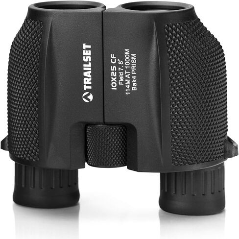 Adult Compact Binoculars, 10x25, Black in Kuwait