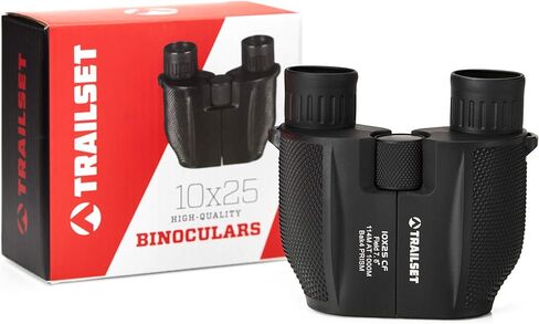 Adult Compact Binoculars, 10x25, Black in Kuwait