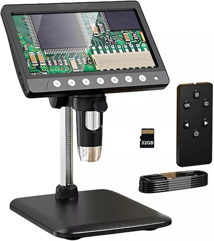 كاميرا مجهرية USB تكبير 1200X 1080P لحام لوحة دوائر العملة المعدنية in Kuwait