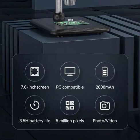 كاميرا مجهرية USB تكبير 1200X 1080P لحام لوحة دوائر العملة المعدنية in Kuwait