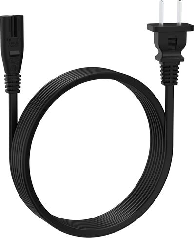 Printer Power Cord Cable Replacement for Epson EcoTank ET-2800 2803 2850 2720 2850 2760 2803 3850 4850 2980 4800 2400 8550 3760 2725 15000 8500 XP-5200 4200 Series Printers 2 Prong Cord (9.8 FT) in Kuwait