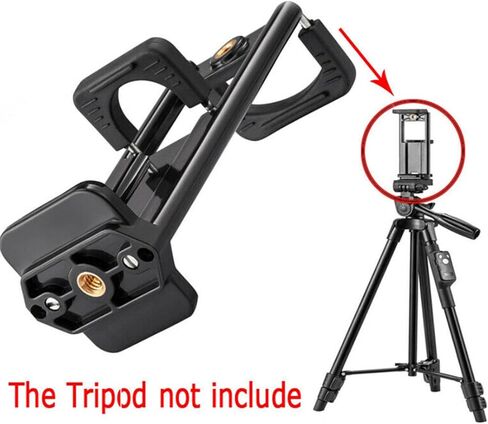 2 in 1 Tripod Mount Holding Clamp Bracket for Phone Tablet US in Kuwait