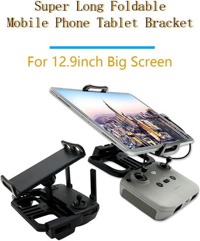 Drone Expansion Bracket 12.9" Tablet Holder Portable Remote Control for DJI Mavic Air 2/Air 2S/Mavic Mini 2 US in Kuwait