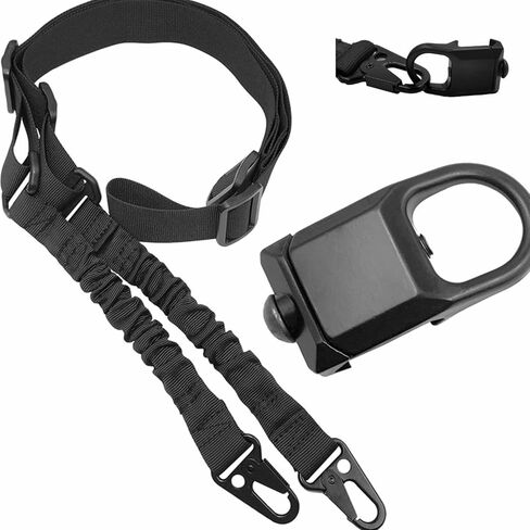 4 Pack Rail Sling Attachment, Sling Rail Attachment Mounts Black in Kuwait