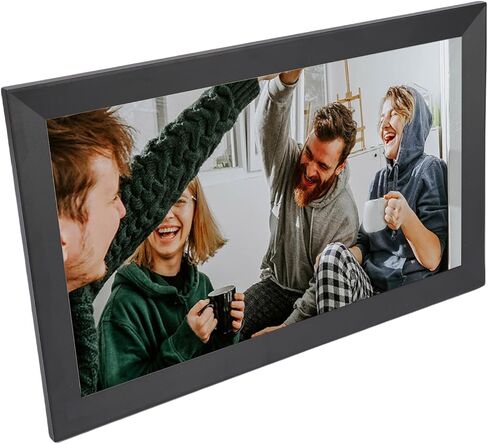 إطار صور رقمي SUNGOOYUE مقاس 15.6 بوصة، إطار صور إلكتروني ذكي واي فاي مع شاشة لمس FHD 1920x1080 وذاكرة 32 جيجابايت عرض شرائح يدور تلقائيًا، لعرض سطح المكتب المثبت على الحائط (قابس الولايات المتحدة) in Kuwait