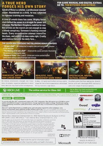 The Witcher 2: Assassins Of Kings - الإصدار المحسن - لأجهزة إكس بوكس ​​360 in Kuwait