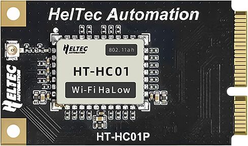 HT-HC01P وحدة WiFi HaLow واجهة PCIe صغيرة ولوحة التصحيح استهلاك منخفض للطاقة IEEE 802.11ah 915 ميجا هرتز نطاق نقل 1-2 كم للأجهزة التي تعمل بالبطارية (واجهة PCIe صغيرة + لوحة تصحيح) in Kuwait