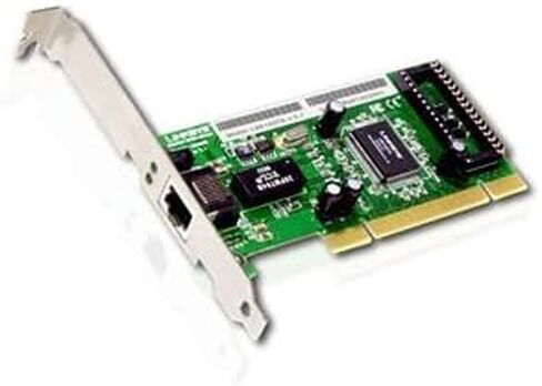 لينكسيس إيثرفاست LNE100TX بطاقة الشبكة المحلية. بطاقة CISCO-LINKSYS 10/100BT PCI RJ45 PNP WIN 95/98/WME/NT/W2K/XP FAST-E. PCI - 1 × RJ-45 - 10/100Base-TX - داخلي in Kuwait