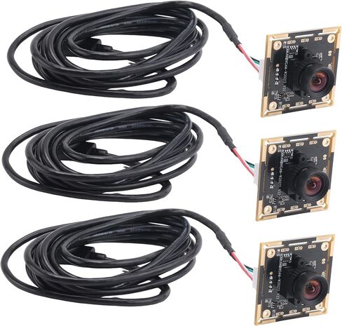 3PCS Camera Module 100 Degree OV9732 2M Cable 1280x720 30fps,Compatible for Autodarts.Io,USB Drive Free in Kuwait