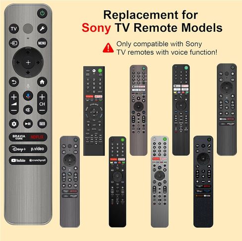 بديل لجهاز التحكم عن بعد لتلفزيون سوني، لجهاز التحكم في التلفزيون الذكي Sony Bravia Google 4K LED OLED مع صوت وإضاءة خلفية in Kuwait