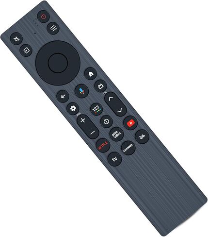 RC923A / FMB1 Voice Remote Control for TCL QD-Mini LED 4K Google Smart TV QM5K QM6K QM6KPRO QM7K Q77K X11K Series, Work with 50QM6K 55QM6K QM6KPRO 65QM7K 75QM7K 98QM6KPRO in Kuwait