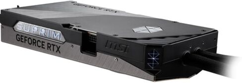 وحدة معالجة الرسومات msi GeForce RTX 5090 SUPRIM Liquid SOC Hybrid Liquid Cooled GPU، 32GB GDDR7، 28 جيجابت في الثانية، 512 بت، 3352 AI Tops، DLSS 4، مشعاع 360 مم، DP 2.1b x3، HDMI 2.1b، مع حامل GPU in Kuwait