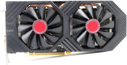 بطاقات الرسومات XFX RX-590P8DFD6 Radeon Rx 590 Fatboy 8GB OC+ 1580MHz DDR5 3xDP HDMI DVI (متجددة) in Kuwait