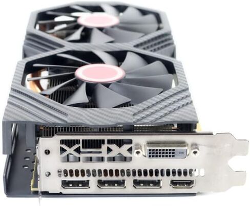 بطاقات الرسومات XFX RX-590P8DFD6 Radeon Rx 590 Fatboy 8GB OC+ 1580MHz DDR5 3xDP HDMI DVI (متجددة) in Kuwait