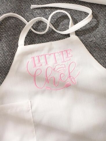 Baby Chef Outfits Chef Hat Apron Set Infant Costume Newborn Photography Outfits Boy Girl Baby Photo Shoot(0-1M) in Saudi Arabia