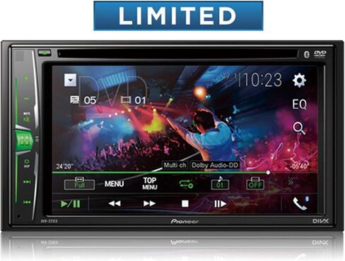 جهاز استقبال الوسائط المتعددة DVD من Pioneer AVH-221EX مقاس 6.2 بوصة (متجدد) in Kuwait