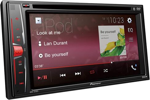 جهاز استقبال الوسائط المتعددة DVD من Pioneer AVH-221EX مقاس 6.2 بوصة (متجدد) in Kuwait