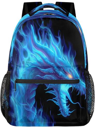 Aztec Horses Turquoise Backpack for School, Laptop Backpack Lightweight Water Resistant Bookbag Casual Daypack for Casual Travel Hiking Camping Outdoor Daypack Shoulder Bag for Boys Girls Kids in Saudi Arabia