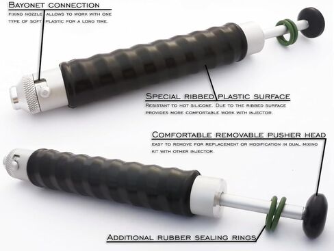 CooB Starter Kit Aluminium Injector, Soft Plastiс Mold Lure Making Injection Molds Fishing Lures Injection. in Kuwait