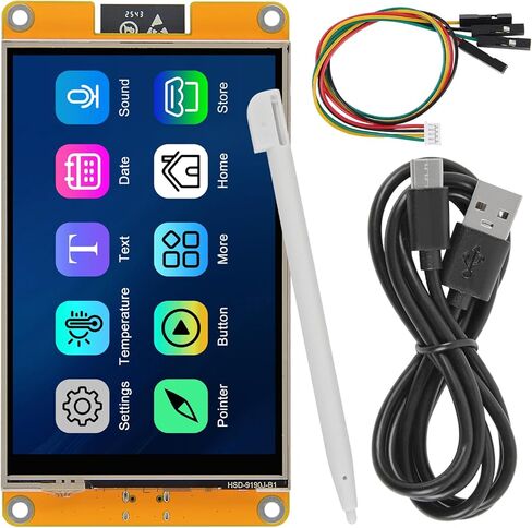 AITRIP 4.0'' ESP32 Touchscreen, Esp32 Display 4.0'' 320x480 Touch LCD Screen ST7796 Driver LCD TFT Screen Module Type-C Compatible with Arduino in Kuwait