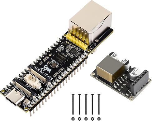 لوحة تطوير AI ESP32-P4 PoE ETH، مع وحدة PoE، ورقاقة ESP32-P4، وCSI، وDSI، وUSB 2.0 OTG، وETH، ورأس مكبر الصوت، وما إلى ذلك. دعم تفاعل الكلام AI، ومصدر طاقة PoEand USB من النوع C، مع PinHeader in Kuwait