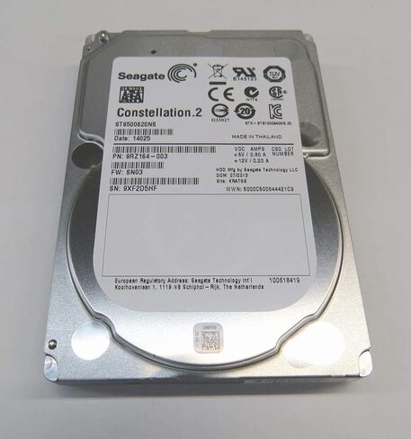 Seagate ST9500620NS Constellation ES.2 SATA 6.0Gb/s 500GB 7200 RPM 64MB Cache 2.5 Internal Hard Drive (Bare Drive) (Renewed) in Kuwait