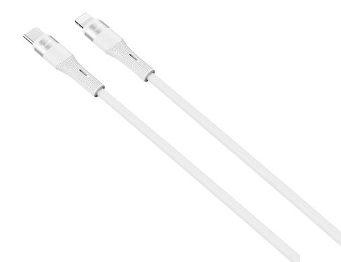 Trusmi USB C to Lightning Cable 3.3ft, 20W PD Fast Charging Soft Silicone Cord, Durable Type C to Lightning Charger in Kuwait
