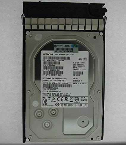 محرك الأقراص الصلبة HP 507632-B21 سعة 2 تيرابايت 3G SATA 7.2K - 508040-001، 575262-001 (متجدد) in Kuwait
