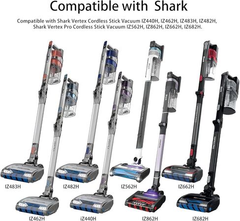 شاحن بديل 28.8 فولت لمكنسة Shark Vertex DK33-288080H-U، متوافق مع Shark 1Z440H، 1Z441HBRN، IZ462H، IZ482H، IZ483H، IZ662H وIZ682H سلك محول مكنسة كهربائية لاسلكية خفيفة الوزن in Kuwait