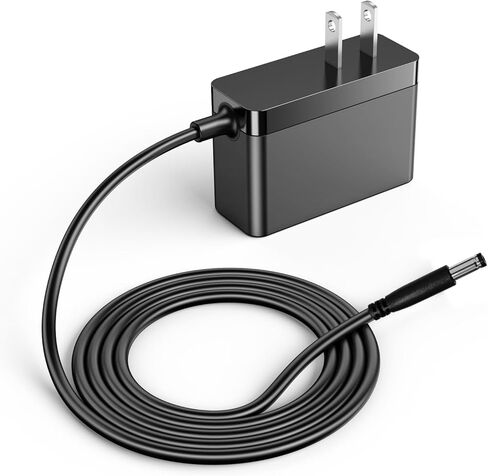 24V Replacement Charger for Shark HP070 Series NeverChange Compact Pro Air Purifier Compatible with HP071BRN HP072 HP072PK HP072PL HP072WH Air Purifiers Power Cord AC Adapter in Kuwait