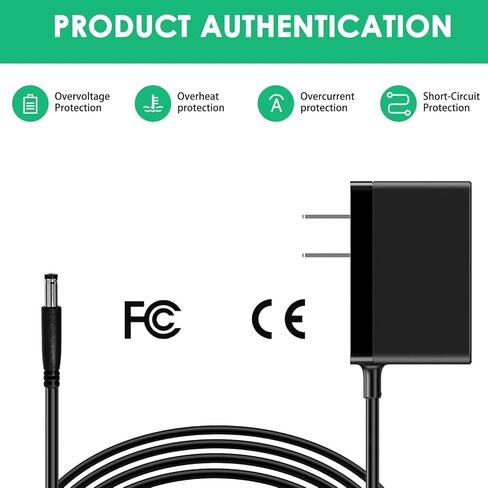 24V Replacement Charger for Shark HP070 Series NeverChange Compact Pro Air Purifier Compatible with HP071BRN HP072 HP072PK HP072PL HP072WH Air Purifiers Power Cord AC Adapter in Kuwait