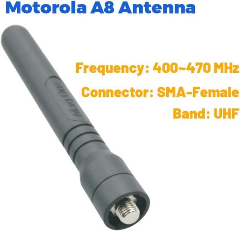 10 حزمة هوائي PMAE4020A UHF 450-470 ميجا هرتز متوافق مع موتورولا BPR40 A8 Mag One Walkie Talkies in Kuwait