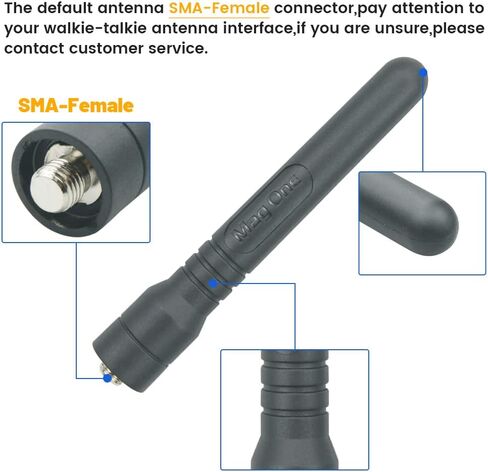 10 حزمة هوائي PMAE4020A UHF 450-470 ميجا هرتز متوافق مع موتورولا BPR40 A8 Mag One Walkie Talkies in Kuwait